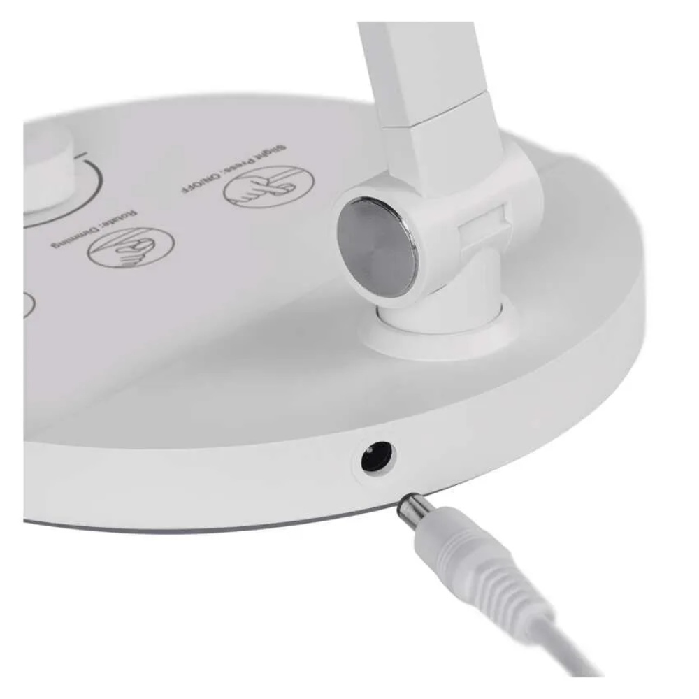 LED asztali lámpa CHARLES - fehér