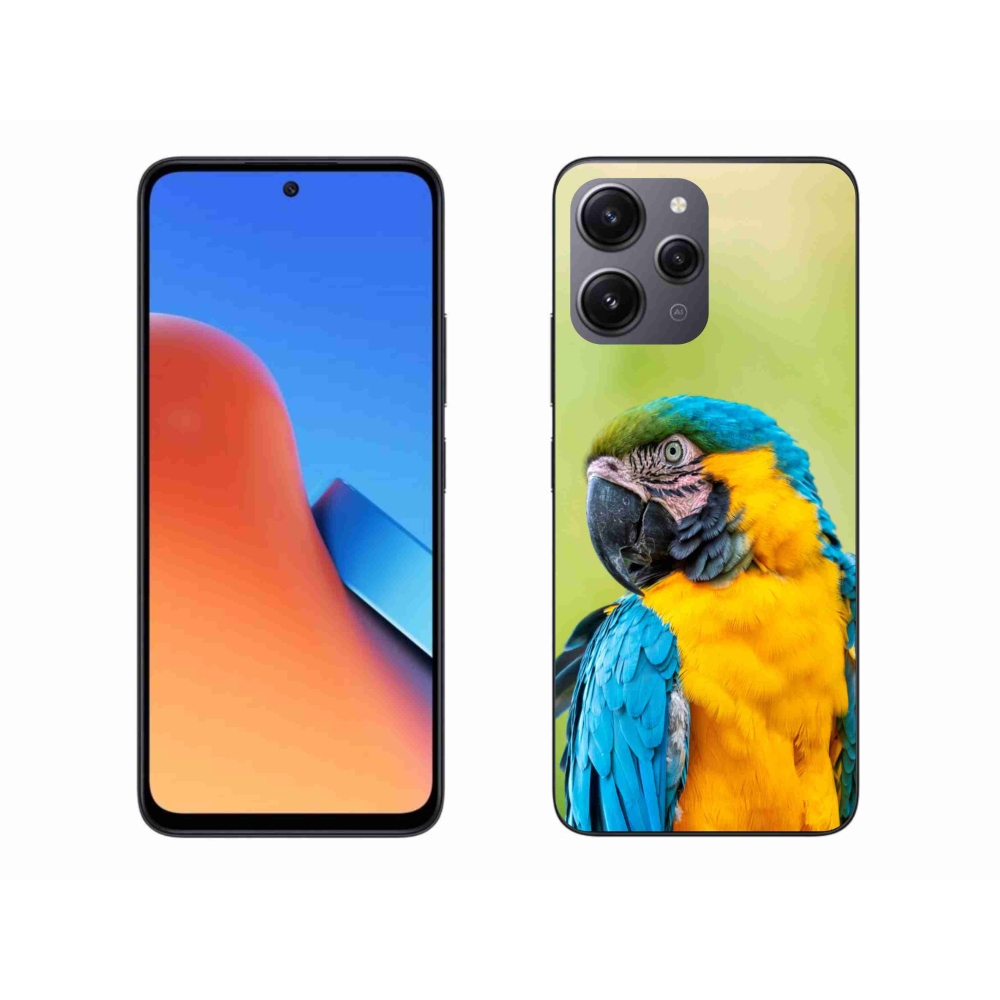 Gél tok mmCase a Xiaomi Redmi 12-hez - papagáj ara 2