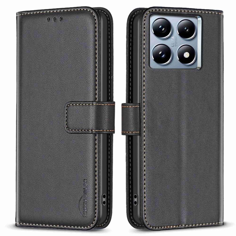 BNF könyvtáska Xiaomi 14T Pro-hoz - fekete