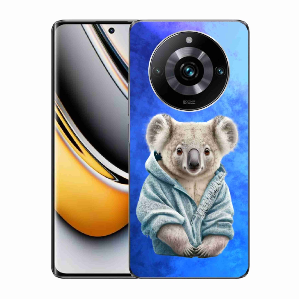 Gél borítás mmCase a Realme 11 Pro/11 Pro+ készülékhez - koala pulóverben