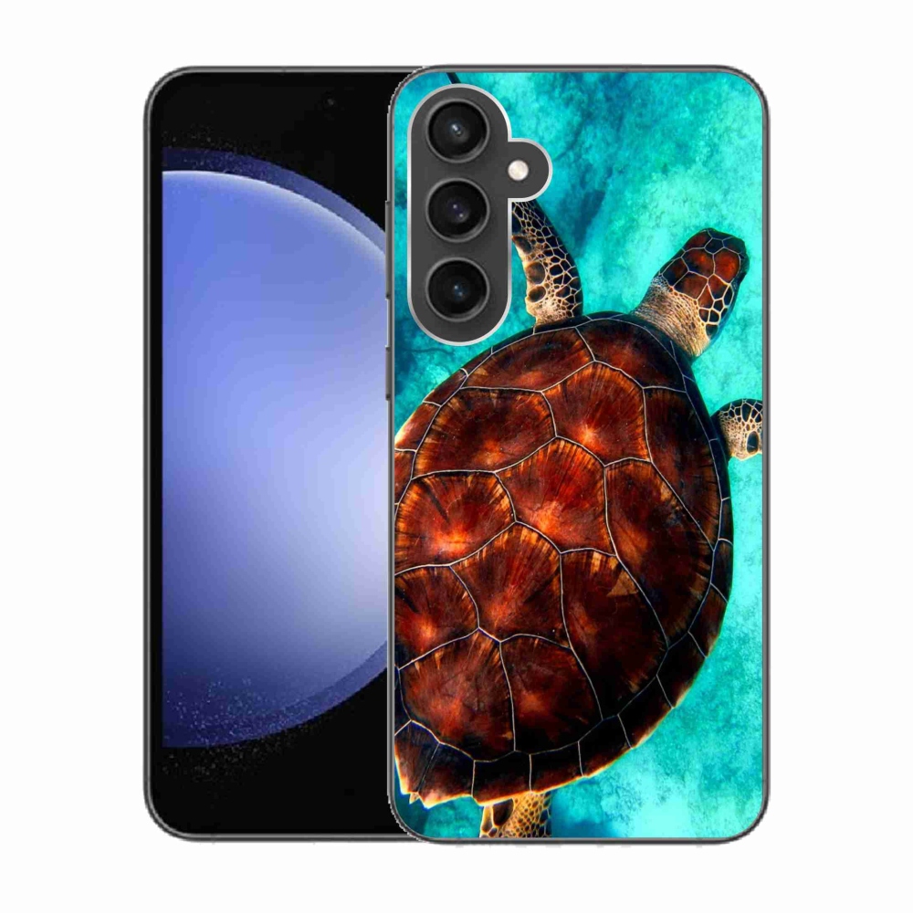 Gél védőhuzat mmCase Samsung Galaxy S23 FE - teknősbéka