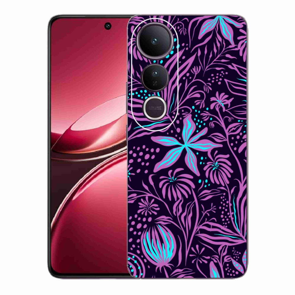 Gél borító mmCase a Vivo V50 Lite 4G/5G készülékhez - virágok 2