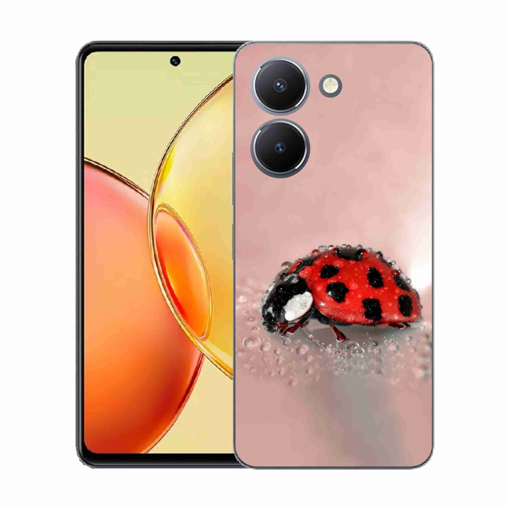 Zselés borítás mmCase Vivo Y36-hoz - katicabogár