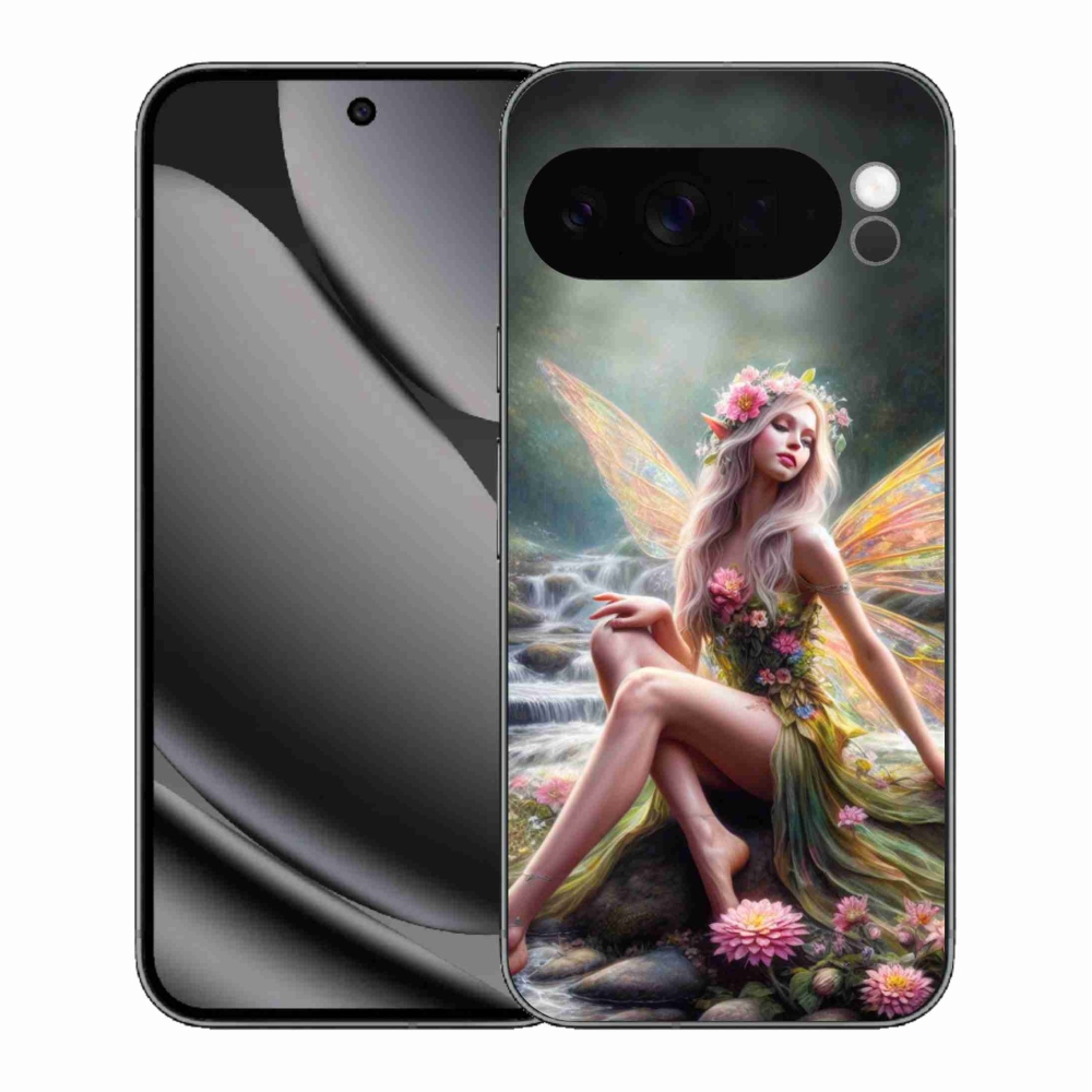 Zselés borítás mmCase a Google Pixel 10 Pro XL-hez - pillangó nő 1