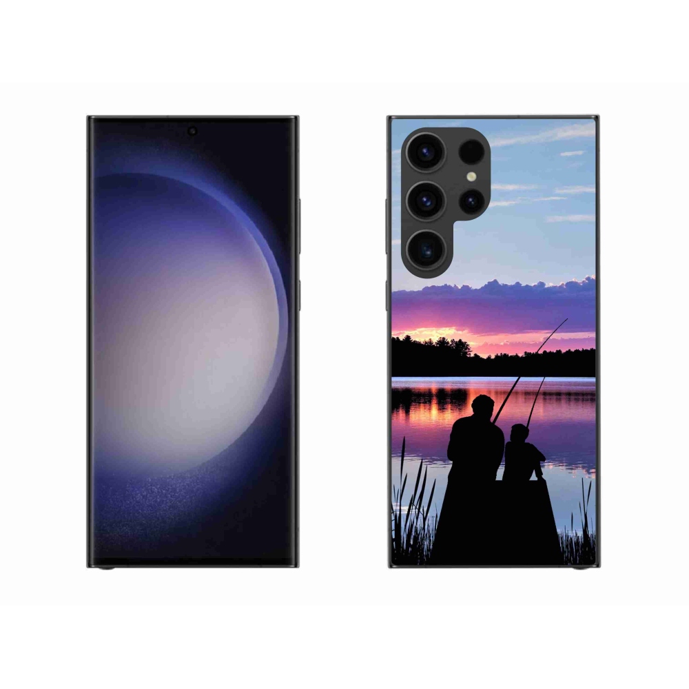 Zselés borítás mmCase Samsung Galaxy S23 Ultra 5G - halászat 2