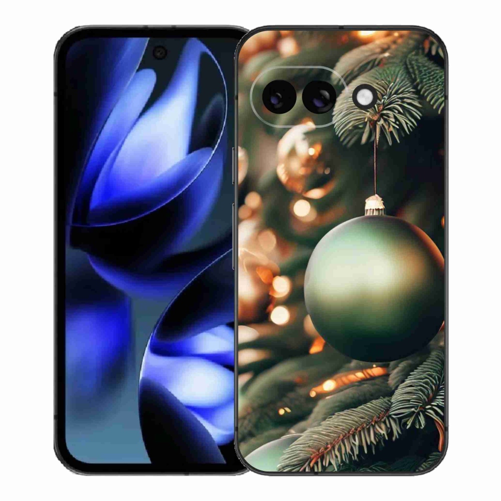 Gél borítás mmCase a Google Pixel 9a számára - Karácsonyi dekorációk 1