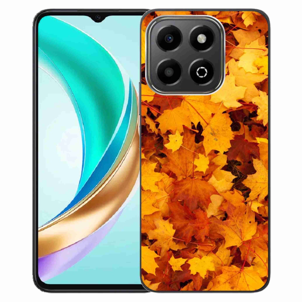 Zselés borítás mmCase a Honor X6b készülékhez - juharlevelek