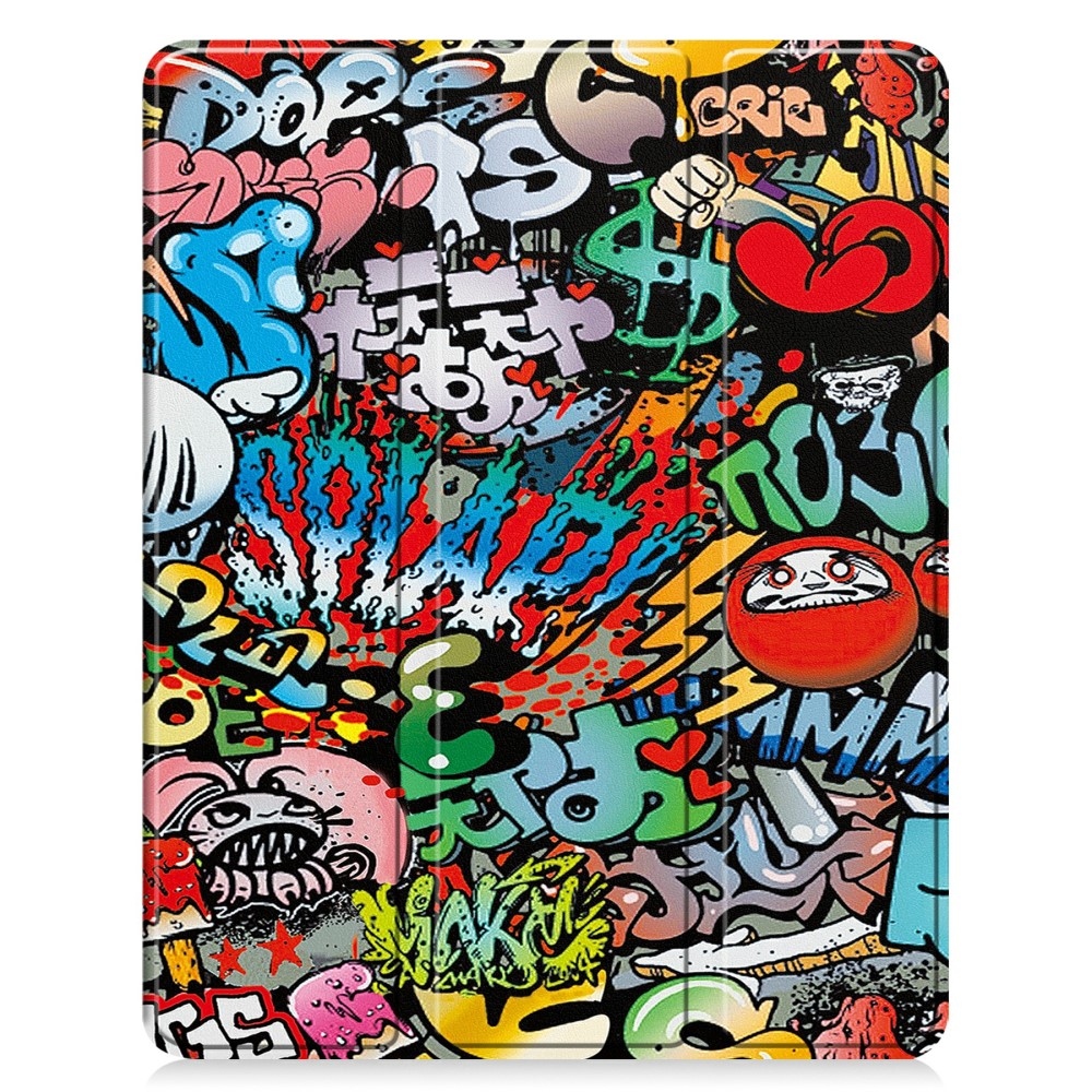 Patte záró tok iPad Pro 13 (2024) - graffiti