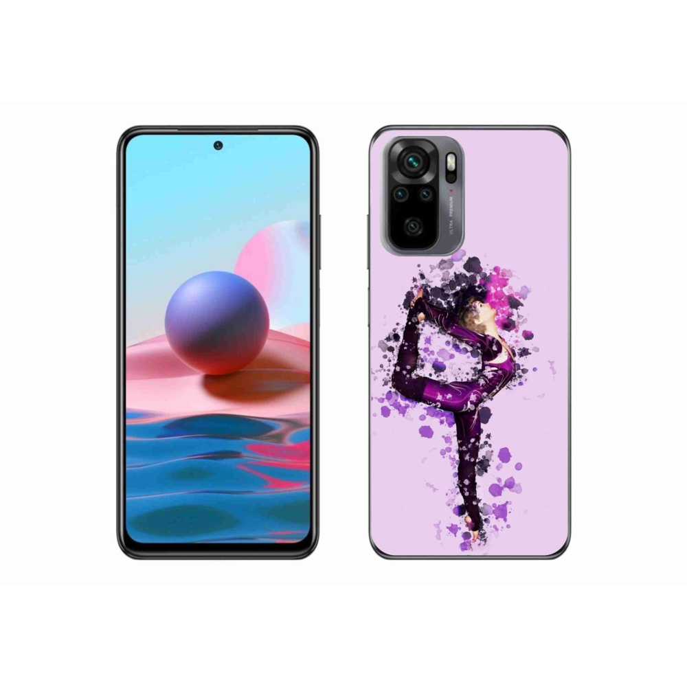Gél borítás mmCase a Xiaomi Redmi Note 10 4G-hez - balett
