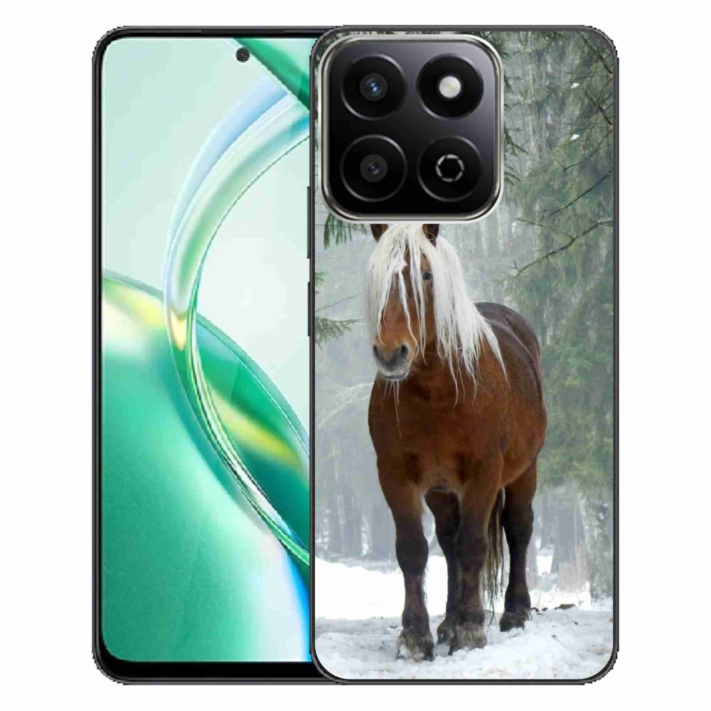 Gél tok mmCase a Honor 200 Smart 5G számára - ló az erdőben