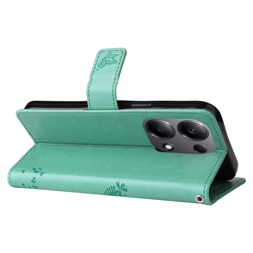 Fák könyve tok Xiaomi Redmi Note 13 Pro 4G/Poco M6 Pro - teal - teal - kék színű