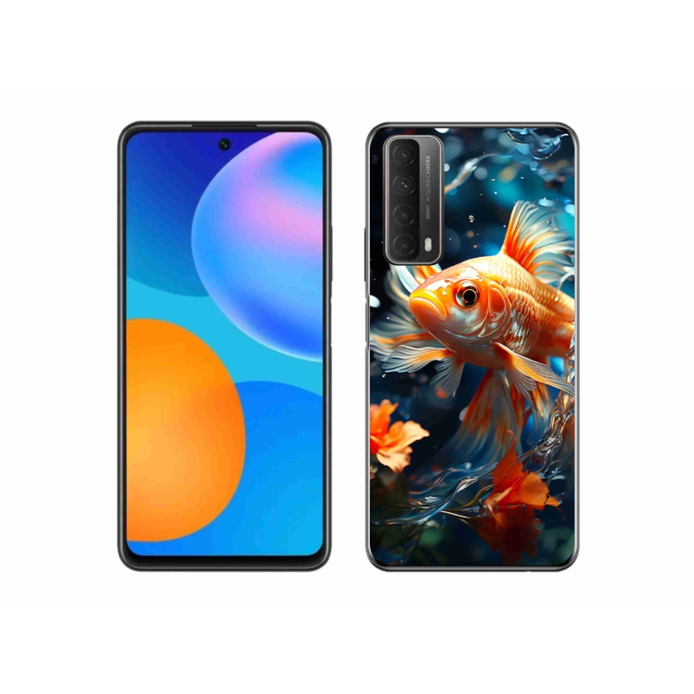Zselés borítás mmCase a Huawei P Smart (2021) - halakhoz