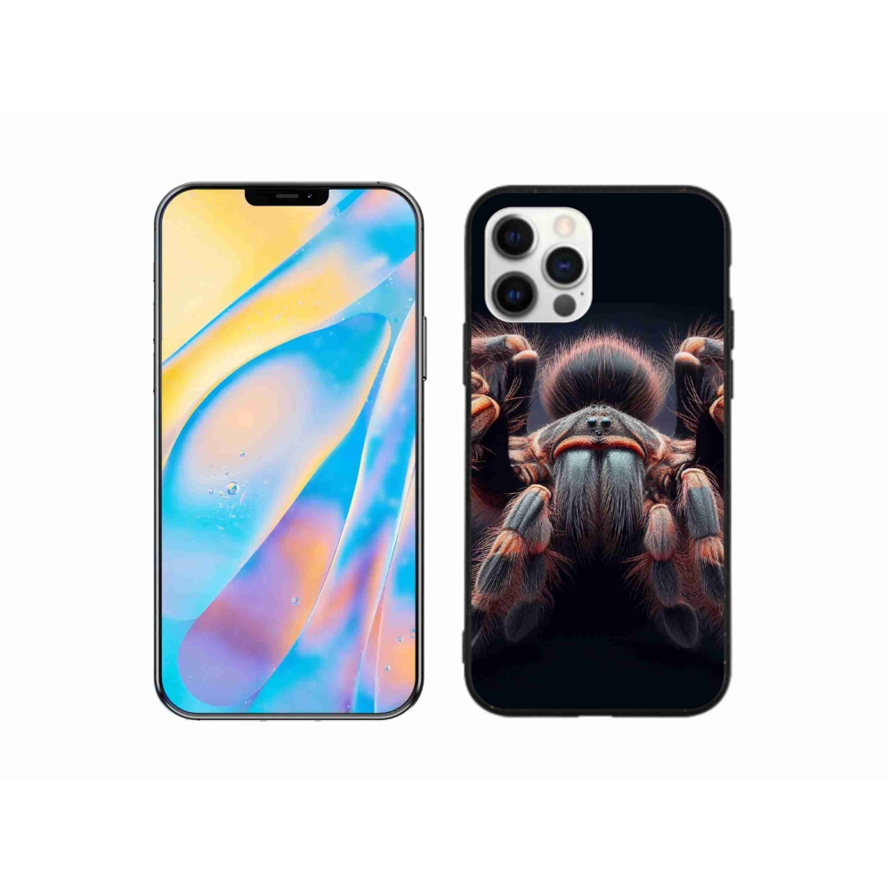 Zselés borítás mmCase iPhone 12 Pro készülékhez - tarantula