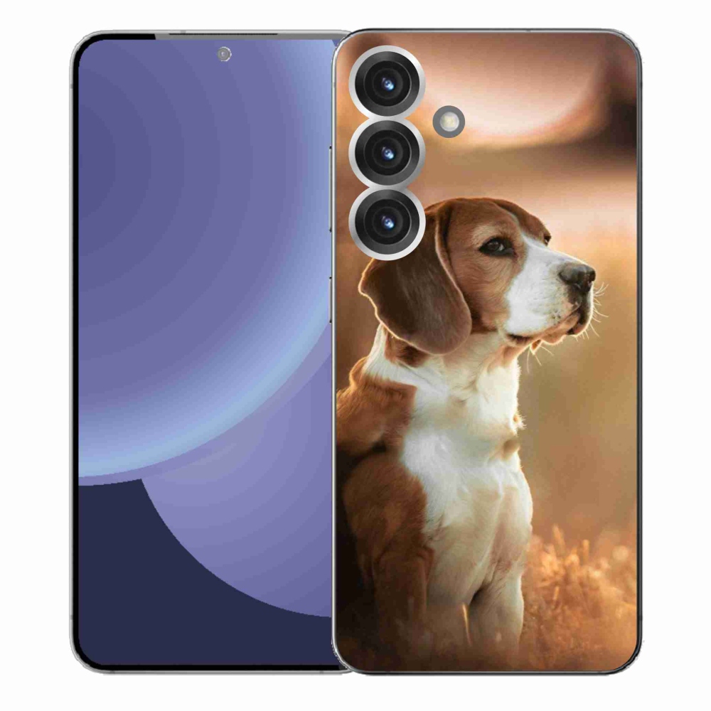 Gél védőhuzat mmCase Samsung Galaxy S25+ készülékhez - bézs színű