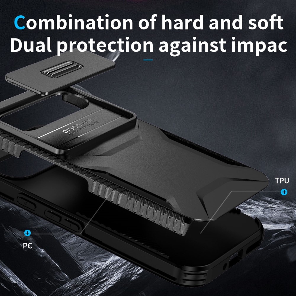 Fedél ellenálló borítás a Google Pixel 9/9 Pro készülékhez - fekete