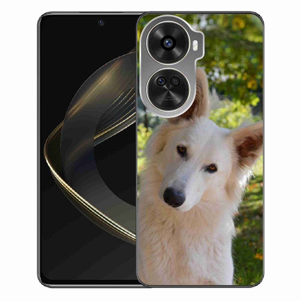 Gél borítás mmCase a Huawei Nova 12 SE-hez - fehér Swiss Shepherd 1