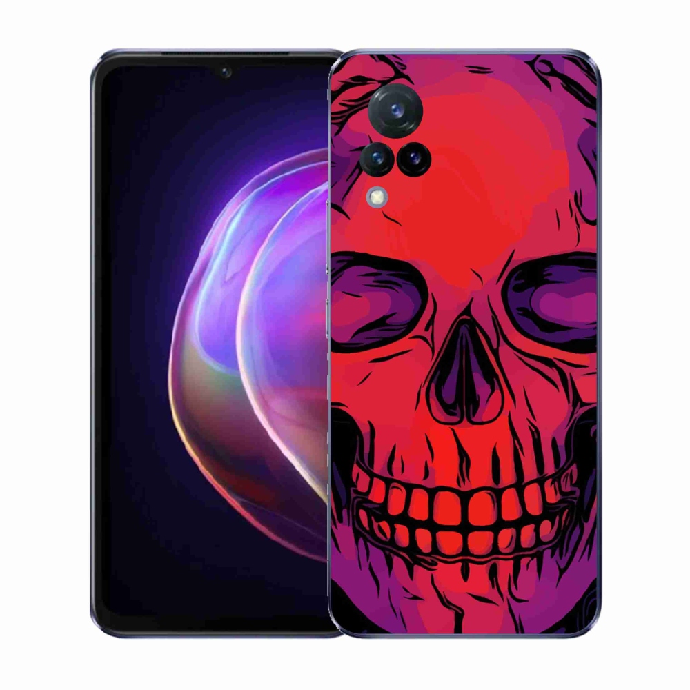 Gél borítás mmCase a Vivo V21 4G/5G készülékhez - koponya