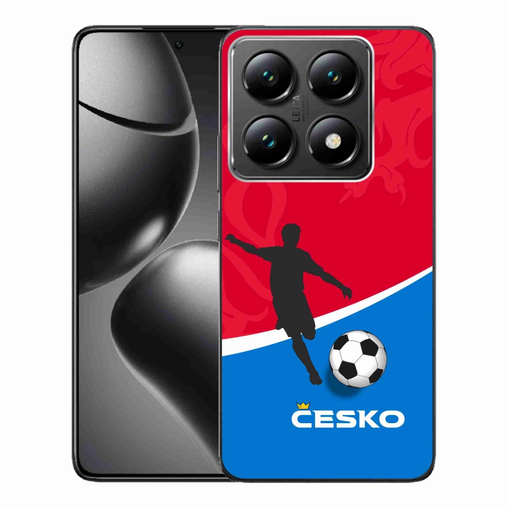 Gél borítás mmCase a Xiaomi 14T Pro-hoz - futball Csehország