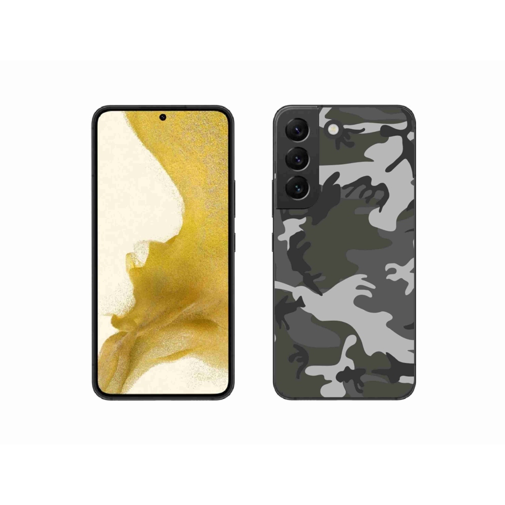 Gél védőhuzat mmCase Samsung Galaxy S22 5G - terepszínű mintázatú tokhoz