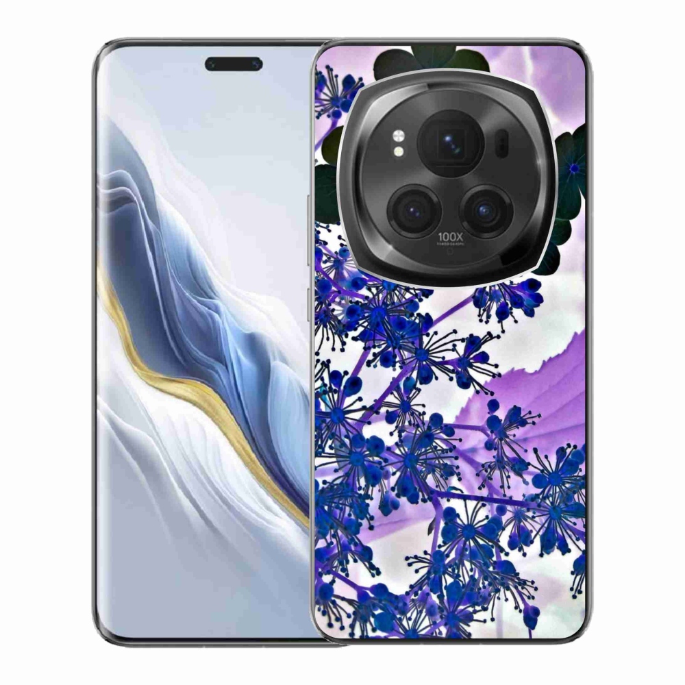 Zselés borítás mmCase a Honor Magic 6 Pro 5G számára - hortenzia virág