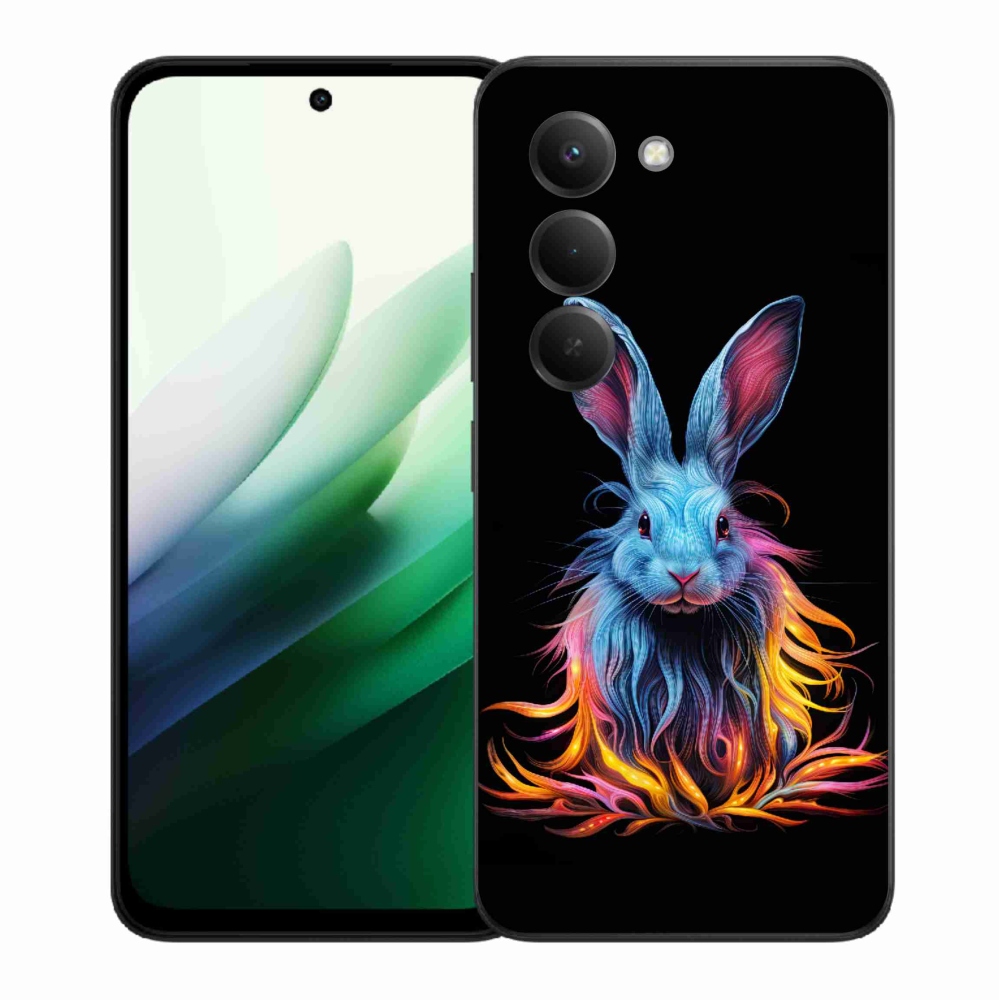 Gél borító mmCase a Xiaomi Redmi 15 5G számára - absztrakt nyúl