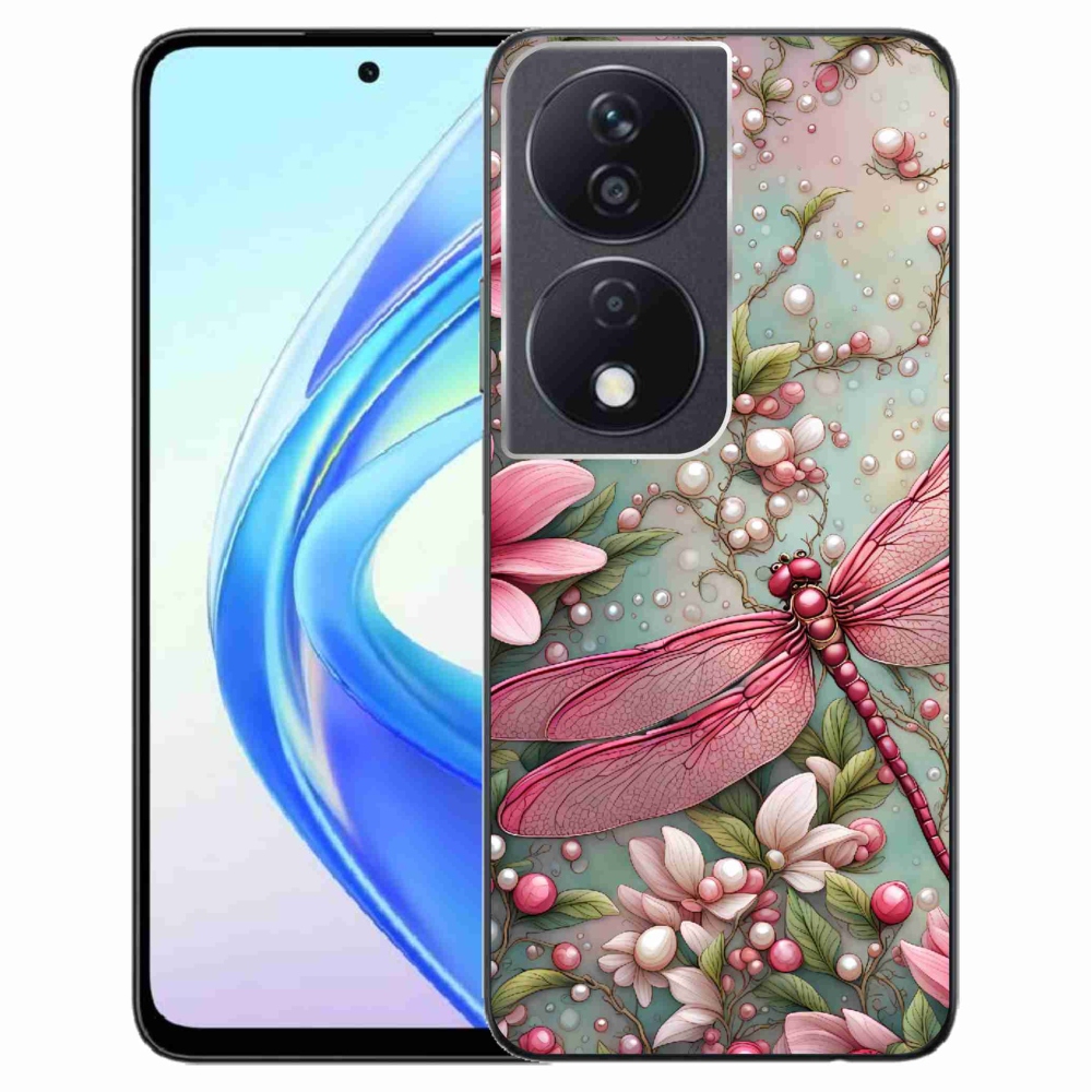 Gél védőhuzat mmCase a Honor X7b/Honor 90 Smart készülékhez - szitakötő