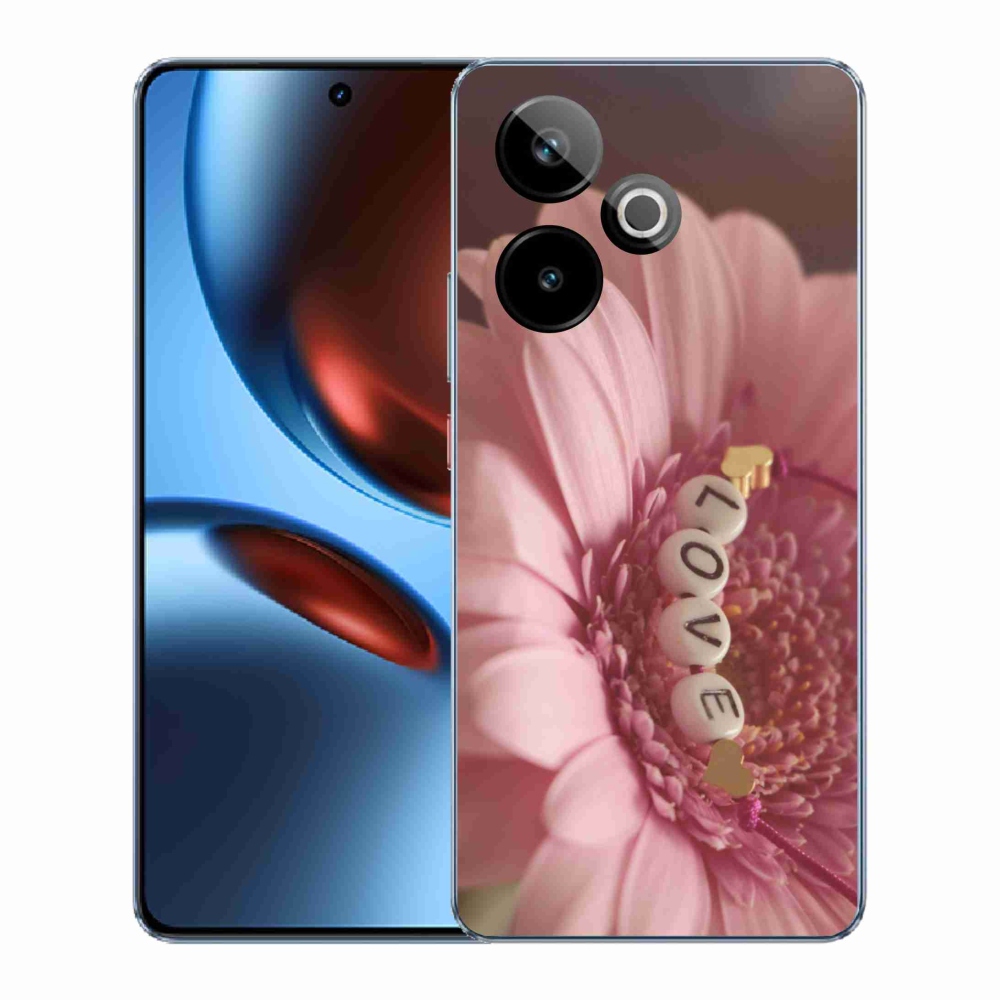 Rugalmas zselés tok mmCase a Realme GT 7 5G/GT 7T 5G képével - medál szerelem