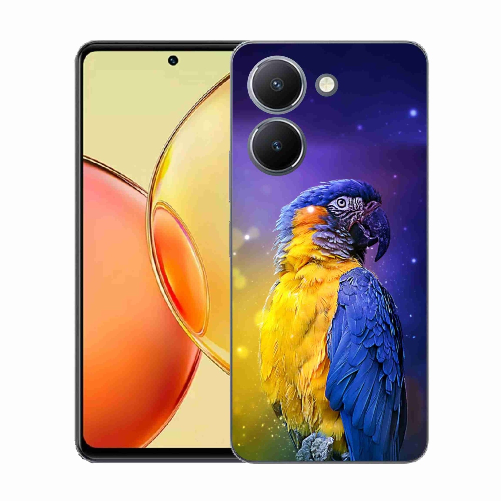 Zselés borítás mmCase a Vivo Y36-hoz - papagáj ara 1