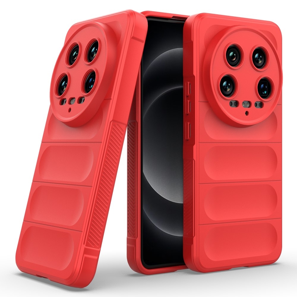 Rugg tartós zselés tok Xiaomi 14 Ultra - piros