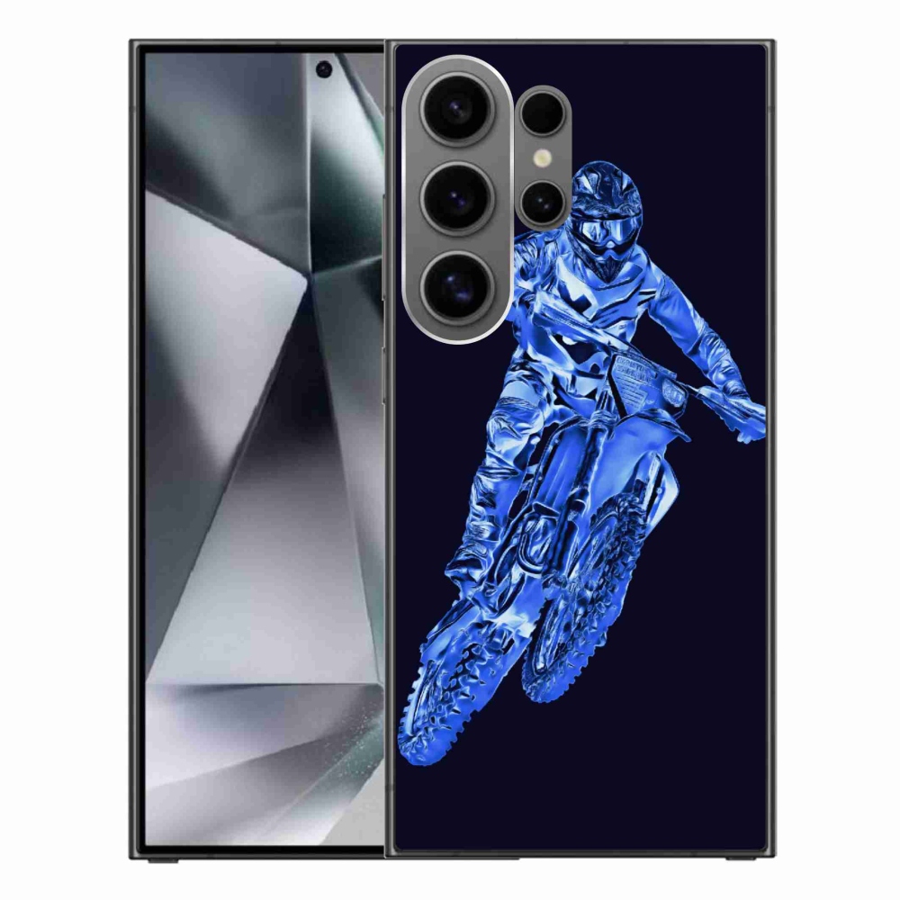 Zselés borítás mmCase Samsung Galaxy S24 Ultra - motocross 1