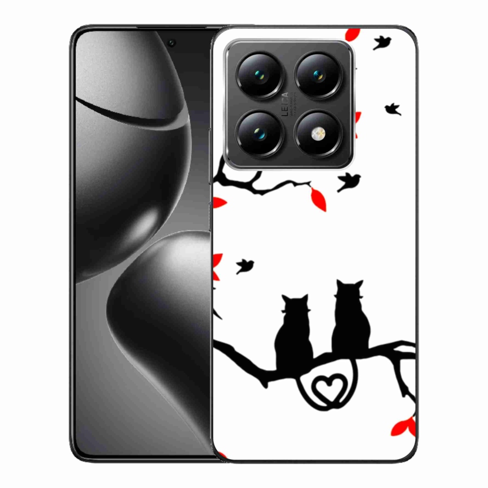Gél borítás mmCase a Xiaomi 14T-hez - macska szeretet