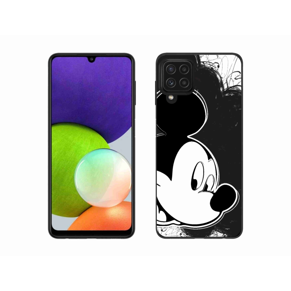 Gél védőhuzat mmCase Samsung Galaxy A22 4G - mickey egér 1