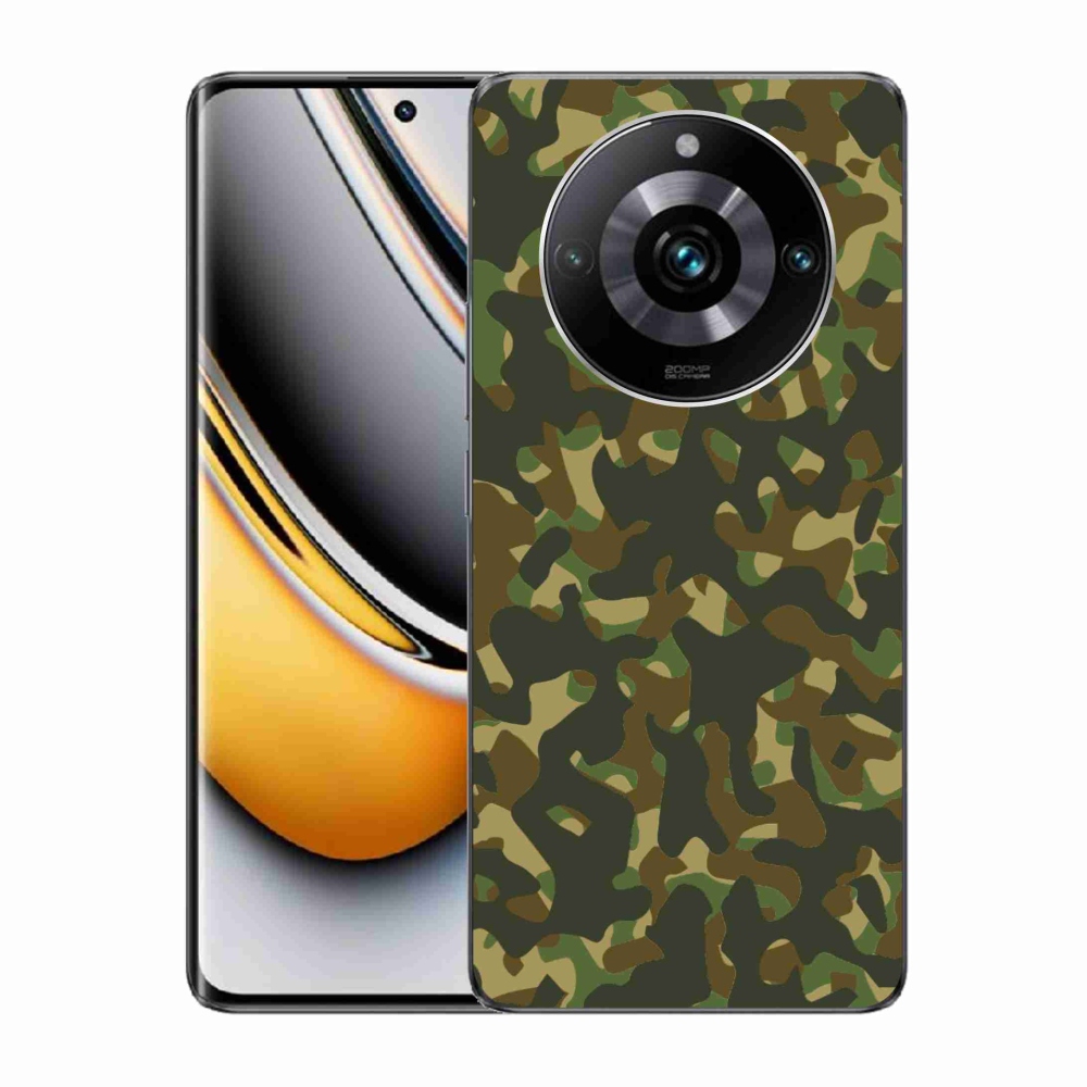 Zselés borítás mmCase a Realme 11 Pro/11 Pro+ készülékhez - álcázó mintázat 1