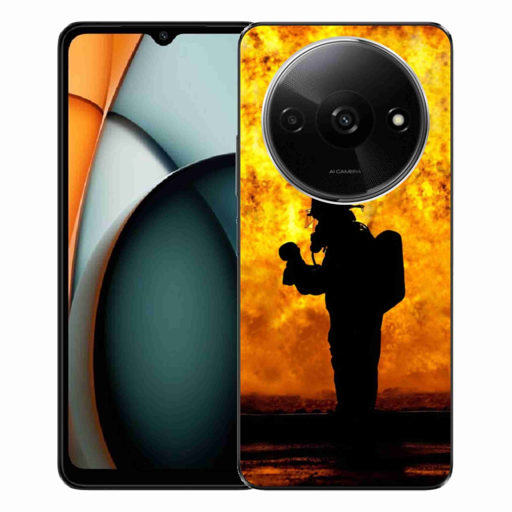 Gél borítás mmCase a Xiaomi Redmi A3-hoz - tűzoltó