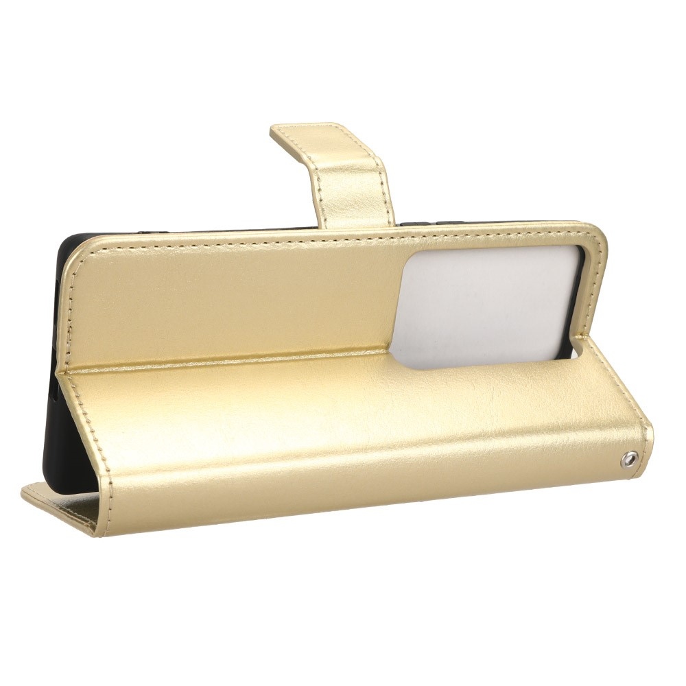 Őrült könyv tok a Vivo V29 5G-hez - arany színben