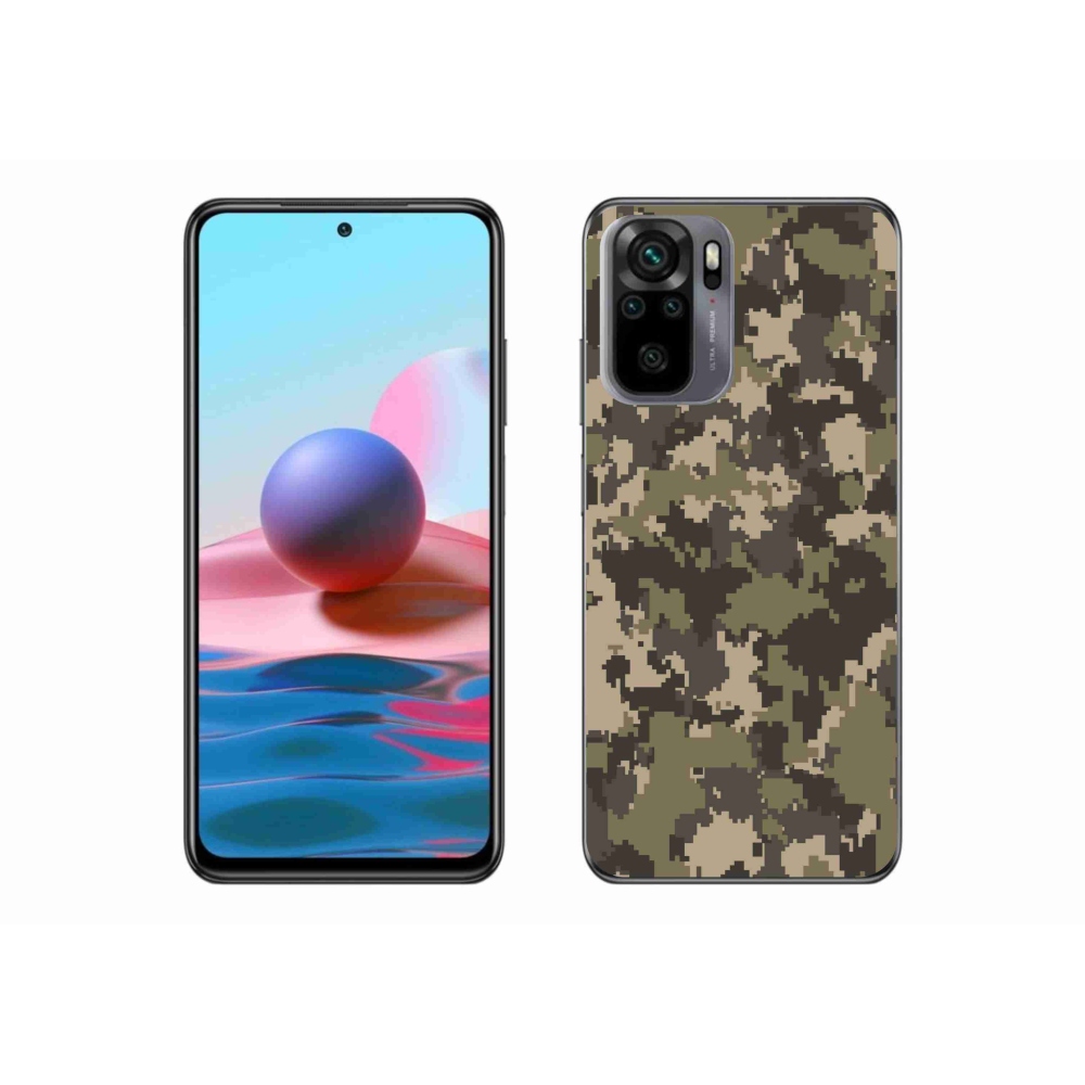 Gél borítás mmCase a Xiaomi Redmi Note 10S-hez - terepszínű minta 12