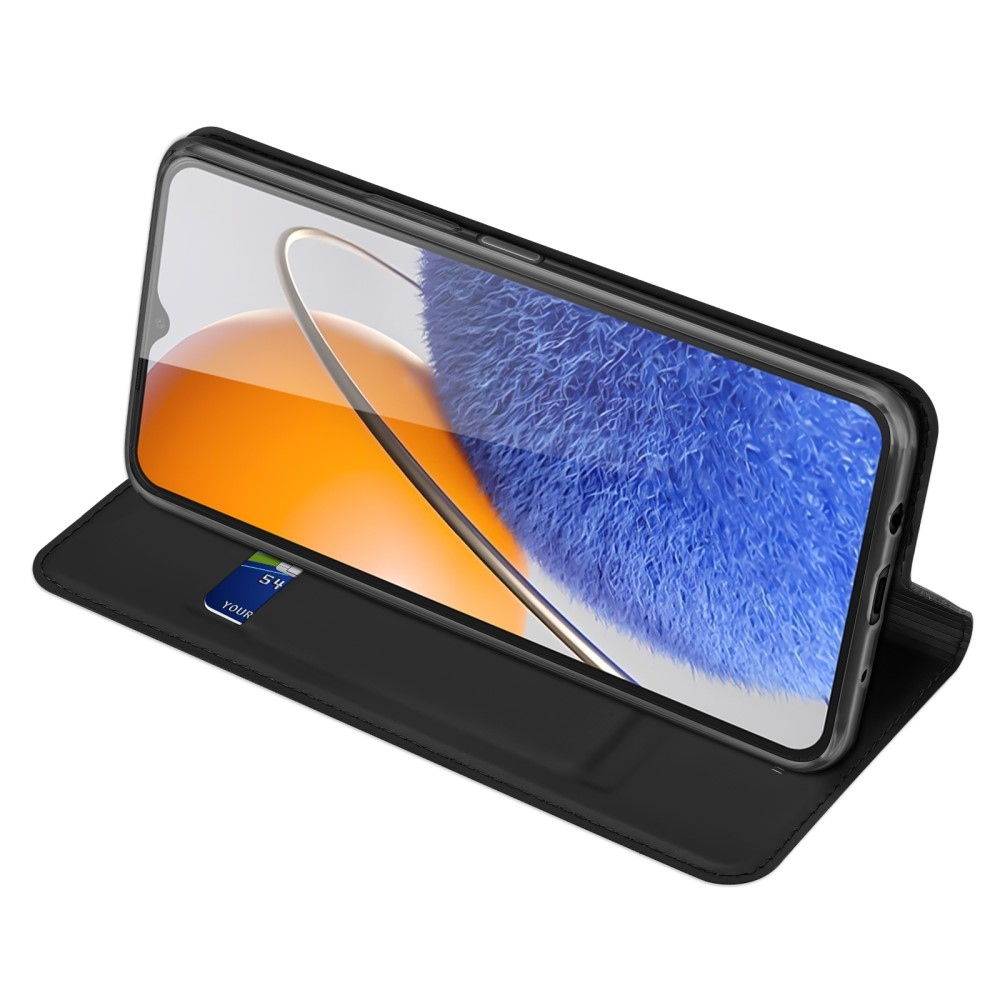 DUX könyvtáska Huawei Nova Y61 készülékhez - fekete