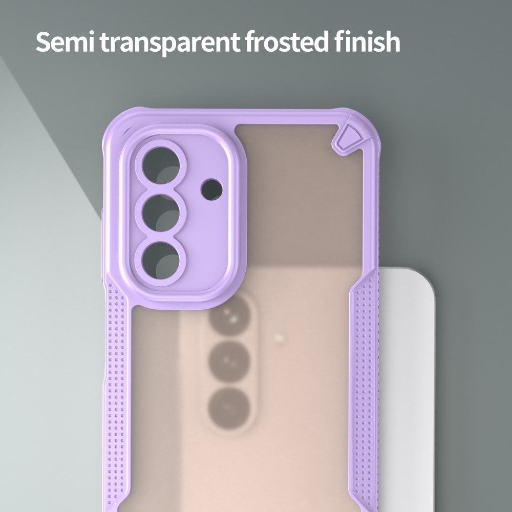 Fagyasztott tartós borítás Samsung Galaxy A26 5G készülékhez - lila