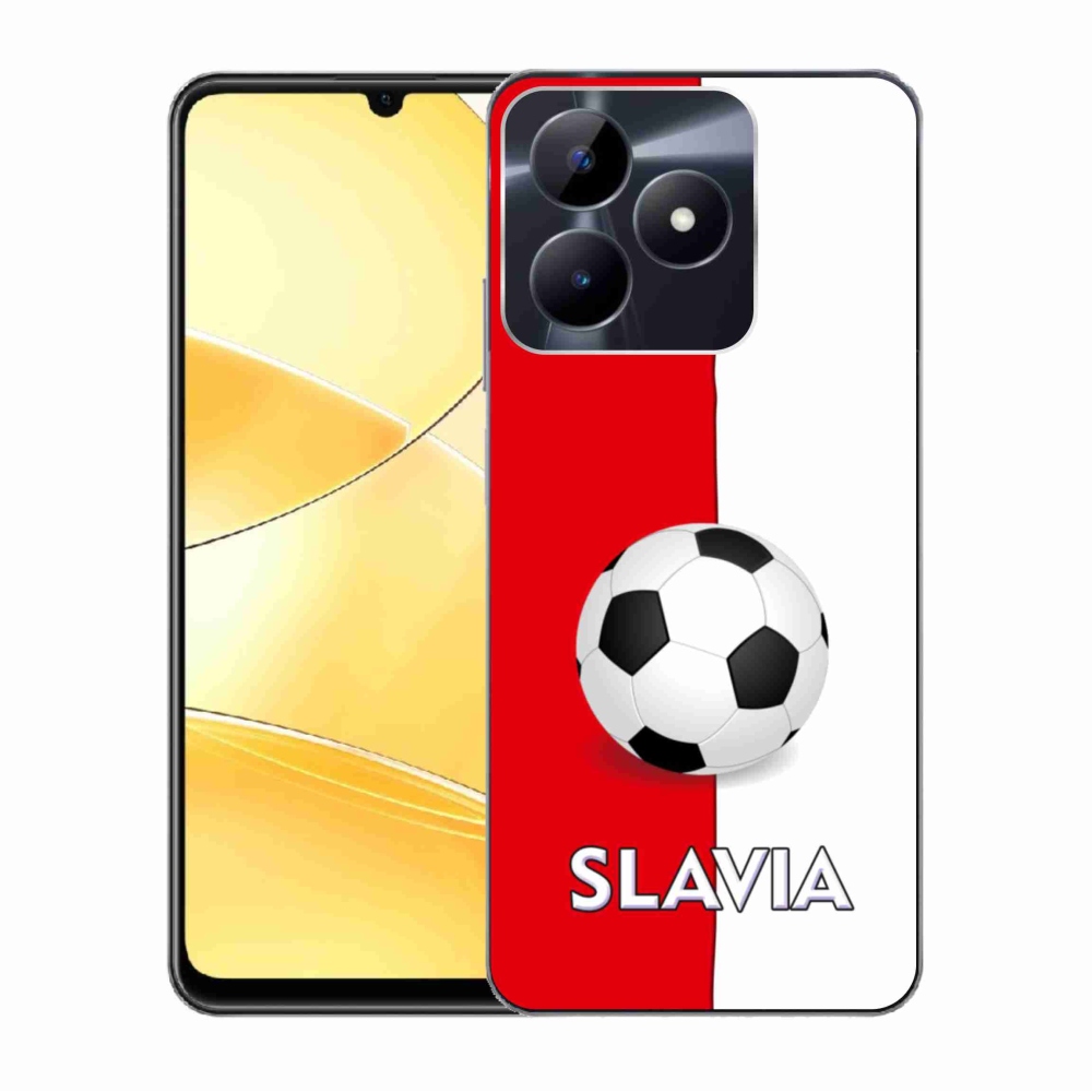 Zselés borítás mmCase a Realme C51/C53 készülékhez - futball 2