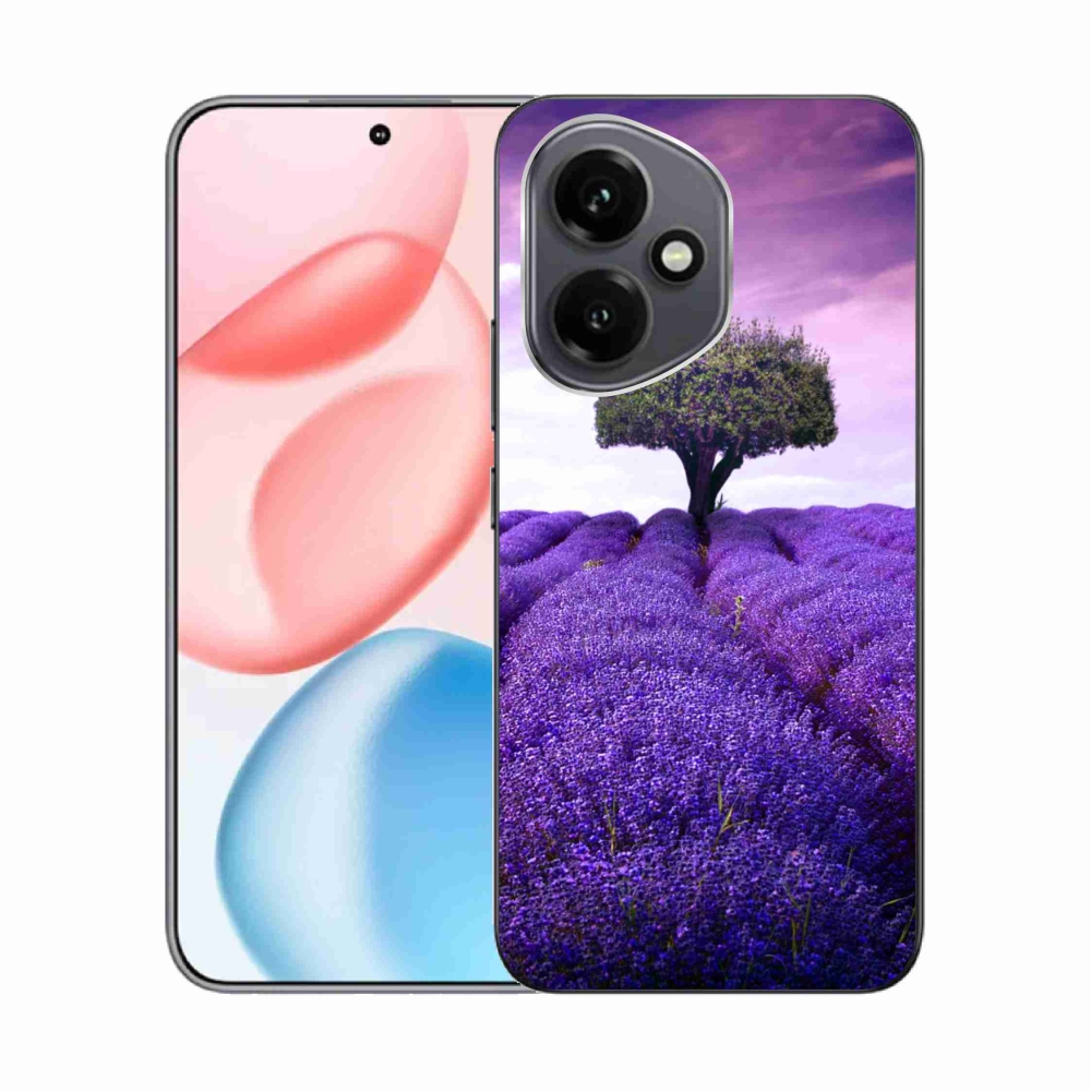 Zselés borító mmCase a Honor 400-hoz - levendula rét