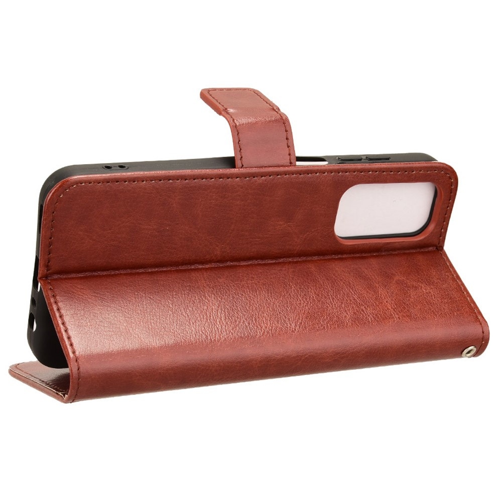 Őrült könyvtáska Samsung Galaxy M15 5G - barna