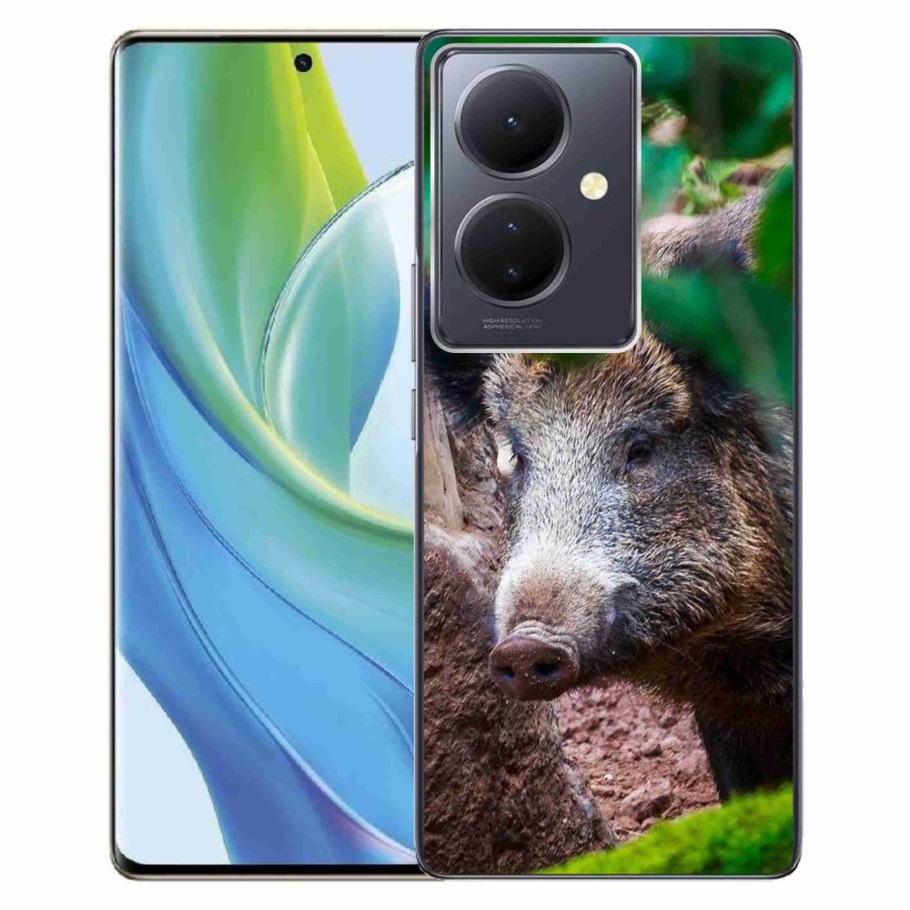 Gél borítás mmCase a Vivo V29 Lite 5G-hez - vaddisznó