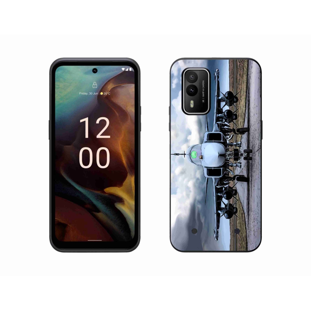 Zselés borítás mmCase a Nokia XR21-hez - katonai repülőgépekhez