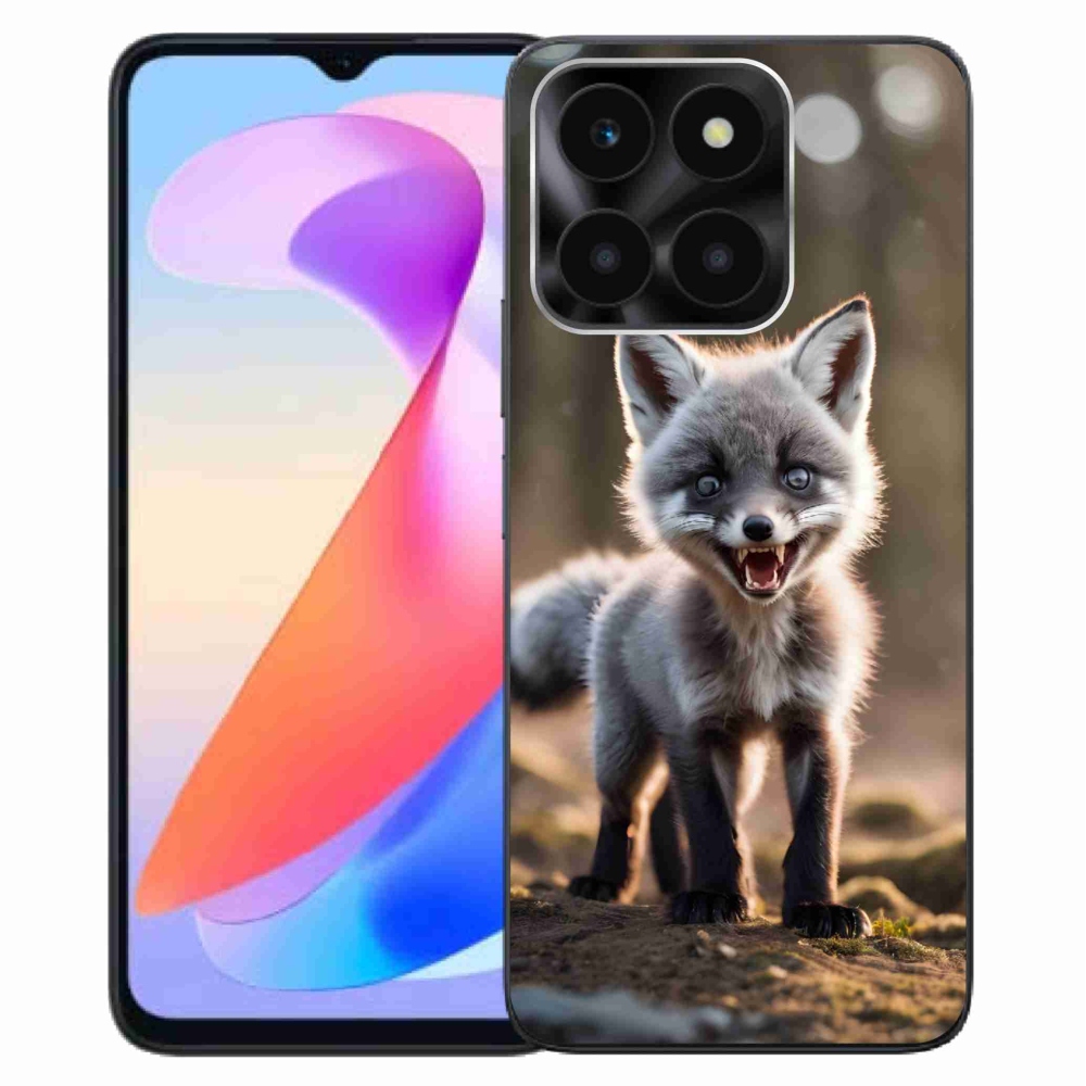 Zselés borítás mmCase a Honor X6a készülékhez - angry fox