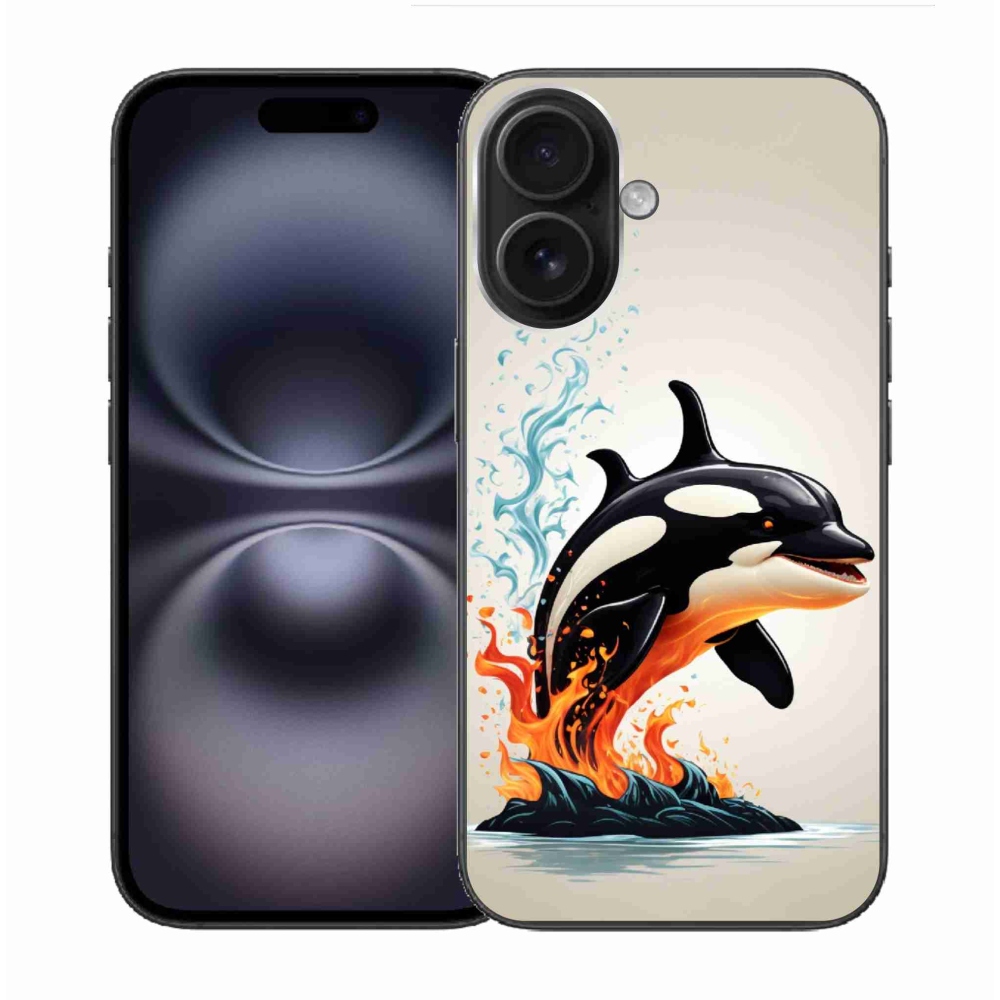Zselés borítás mmCase iPhone 16 készülékhez - orca