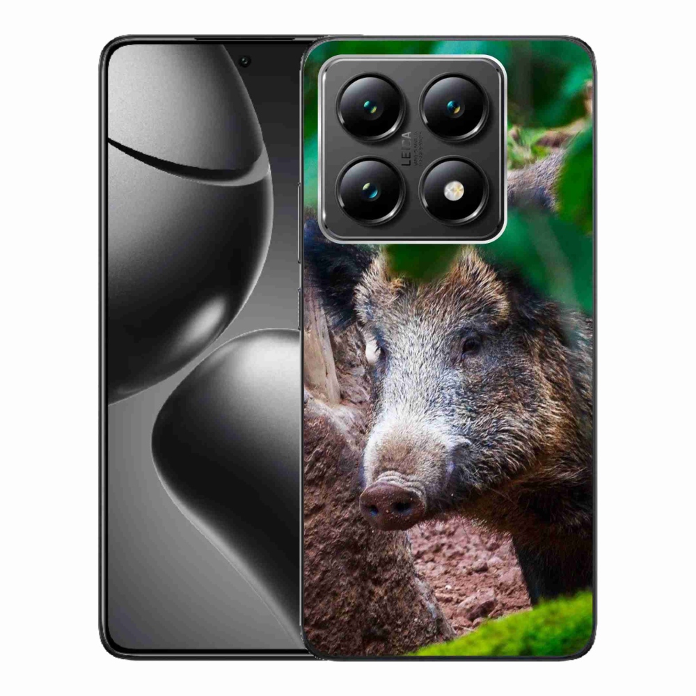 Gél borítás mmCase a Xiaomi 14T-hez - vaddisznó