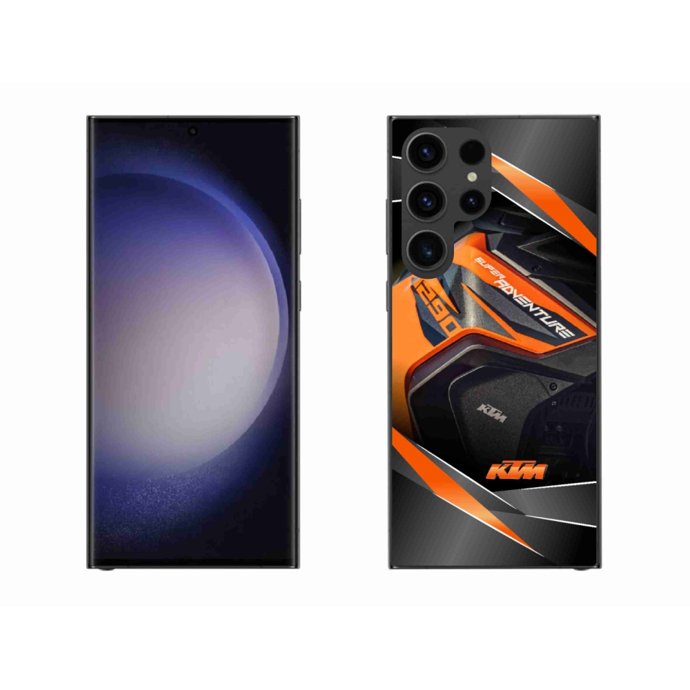 Zselés borítás mmCase Samsung Galaxy S23 Ultra 5G - motoros ktm