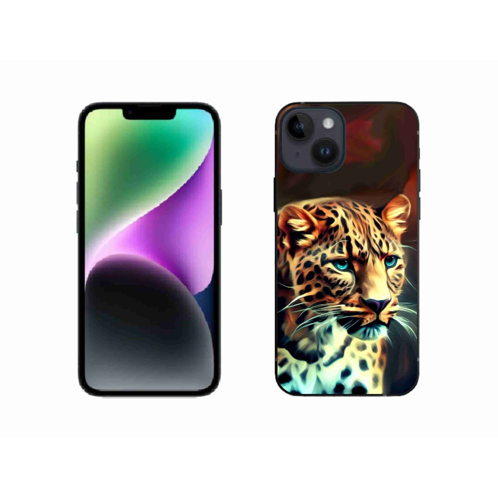 Zselés borítás mmCase iPhone 14 készülékhez - leopárd