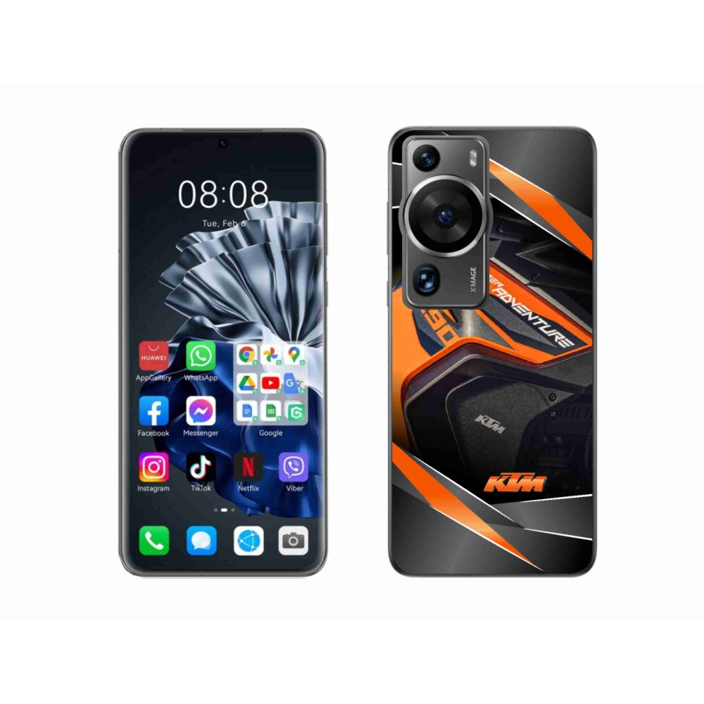 Gél borítás mmCase a Huawei P60 Pro készülékhez - motoros ktm