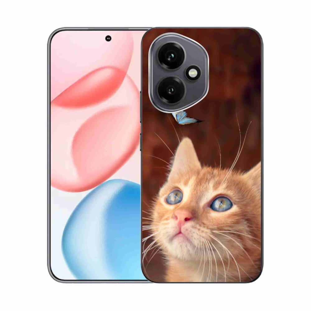 Zselés borítás mmCase a Honor 400-hoz - pillangó és cica